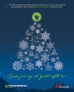 God jul fra Techconsult 🎄
Vi ønsker å takke alle våre konsulenter, kunder, og leverandører for et fantastisk samarbeid gjennom året. Et år går fort når man får jobbe tett på dyktige mennesker, spennende prosjekter og et fagmiljø som stadig utvikler seg. Sammen står vi enda bedre rustet til å levere kvalitet, fleksibilitet og trygghet.
 
Som gave i år har vi valgt å støtte Leger Uten Grenser, som gjør en uvurderlig innsats for mennesker i nød over hele verden. Vi er stolte av å bidra til deres livsviktige arbeid. Vi ønsker dere alle en fredelig julehøytid og et nytt år fylt med muligheter, samarbeid og gode opplevelser! ✨